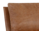 Gunmetal Tan Leather Lounge Chair Zancor by Matho Sun, view 6