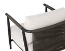 Black Palazzo Cream Lounge Chair Muros by Matho Sun, view 5