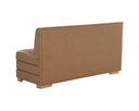 Milliken Cognac Banquette Radcliff by Matho Sun, view 3