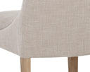 Effie Flax Dining Chairs set of 2 Rosine by Matho Sun, view 8