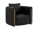 Cantina Black Lounge Chair Alix by Matho Sun