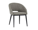 Black Antique Grey Dining Armchair Thatcher by Matho Sun