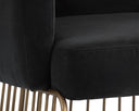 Shadow Grey Dining Armchair Gala by Matho Sun, view 6