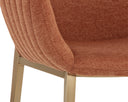 Belfast Rust Dining Armchair Lucano by Matho Sun, view 6