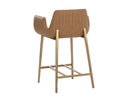 Milliken Cognac Counter Stool Lucano by Matho Sun, view 4