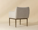 Santa Cruz Oatmeal Dining Armchair Olea by Matho Sun, view 7
