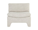 Boho Oatmeal Lounge Chair Dallin by Matho Sun, view 2