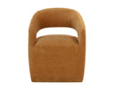 Danny Amber Dining Armchair Lloret Wheeled by Matho Sun, view 2