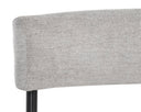 Black Polo Club Stone Counter Stool Seneca by Matho Sun, view 5