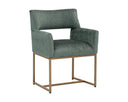Aura Teal Dining Armchair Greco by Matho Sun