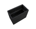Medium Black Planter Leilani by Matho Sun, view 4
