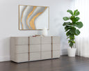 Cream Dresser Jamille by Matho Sun, view 5
