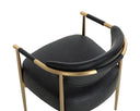 Bravo Black Dining Armchair Heloise by Matho Sun, view 5