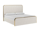 King Chacha Cream Bed Tometi by Matho Sun