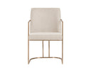 Belfast Oatmeal Dining Armchair Rayla by Matho Sun, view 2