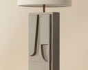 Taupe Table Lamp Dirsan by Matho Sun, view 7
