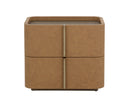 Small Cognac Nightstand Jamille by Matho Sun, view 3