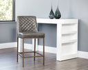 Overcast Grey Counter Stool Leighland by Matho Sun