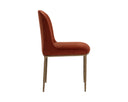 Meg Rust Dining Chairs set of 2 Nestor by Matho Sun, view 3