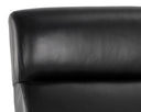 Brown Cortina Black Leather Office Chair Collin by Matho Sun, view 7