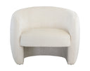 Bergen Ivory Lounge Chair Mircea by Matho Sun, view 2