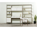 Large Champagne Gold Cream Bookcase Ambrose Modular by Matho Sun, view 4