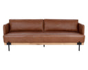 Shalimar Tobacco Leather Sofa Saul by Matho Sun, view 2