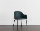 Dark Teal Dining Armchair Hensley by Matho Sun, view 5