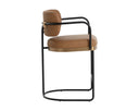 Milliken Cognac Counter Stool Jalen by Matho Sun, view 3