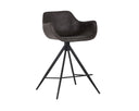 Town Grey Counter Stool Owen Swivel by Matho Sun