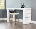 Dillon Cream / Dillon Black Counter Stool Lorelei by Matho Sun, view 8
