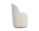 Effie Linen Dining Chair Cavoli Swivel by Matho Sun, view 3