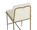 Geralt Linen Counter Stool Lathan by Matho Sun, view 5
