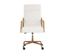 Natural Heather Ivory Tweed Office Chair Collin by Matho Sun, view 4