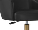 Vintage Black Office Chair Franklin by Matho Sun, view 5