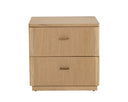 Rustic Oak Nightstand Etienne by Matho Sun, view 4