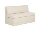 Zenith Alabaster Banquette Donatella by Matho Sun