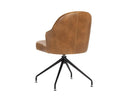 Tobacco Tan Dining Chair Bretta Swivel by Matho Sun, view 4