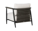 Black Palazzo Cream Lounge Chair Muros by Matho Sun, view 4