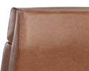 Shalimar Tobacco Leather Lounge Chair Brandon Recliner by Matho Sun, view 8