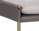 Belfast Heather Grey / Bravo Ash Bench Bellevue by Matho Sun, view 5