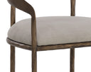 Zenith Taupe Grey Counter Stool Zanatta by Matho Sun, view 5