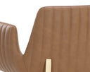 Milliken Cognac Barstool Lucano by Matho Sun, view 8