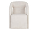 Moto Stucco Dining Armchair Kendrick Wheeled by Matho Sun, view 2