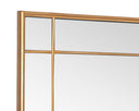 Brass Floor Mirror Pasadena by Matho Sun, view 4