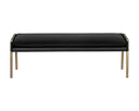 Abbington Black / Bravo Black Bench Bellevue by Matho Sun, view 3