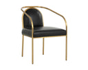 Cantina Black Dining Armchair Cicero by Matho Sun