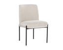 Black Danny Ivory Dining Chair Richie by Matho Sun