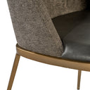 Bravo Portabella / Sparrow Grey Dining Chairs set of 2 Dover by Matho Sun, view 7