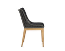 Natural Arashi Black Dining Chair Sorrento by Matho Sun, view 6